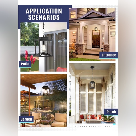 Outdoor pendant light - Picture 4 of 6